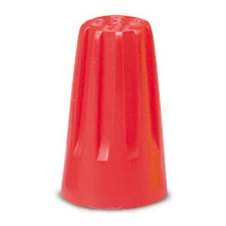 Ecm Industries Wire Connector, 10 AWG Max, Red, Polypropylene Insulation 10-006